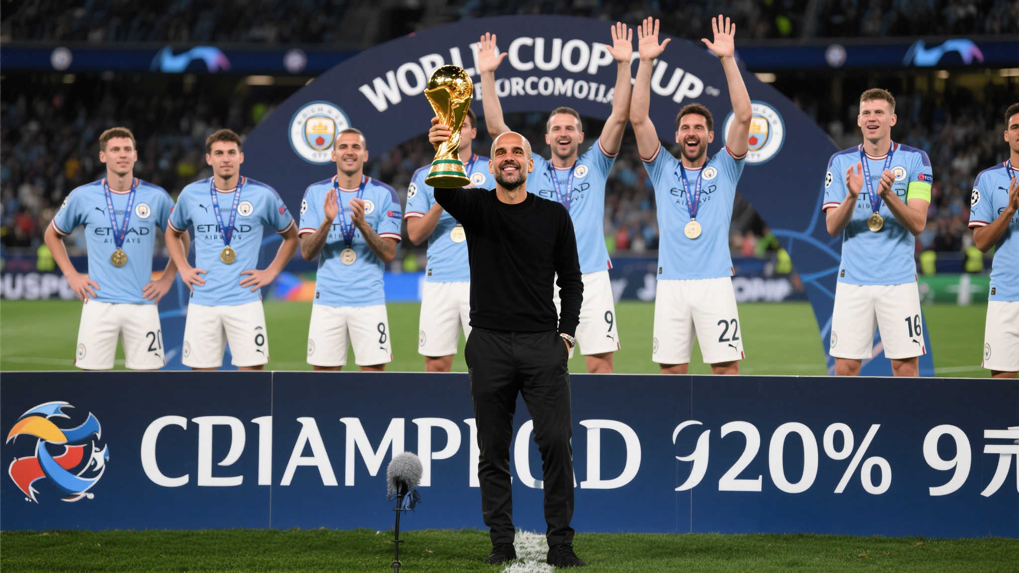 瓜帅执教生涯世俱杯全胜纪录,再添完美一战 瓜帅执教生涯世俱杯全胜纪录,再添完美一战